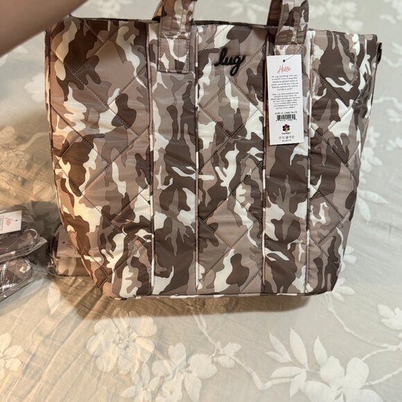 NWT Lug Set Dory XL in Camo Taupe Travel Set - Picture 2 of 11